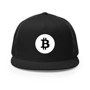 Bitcoin Hat, Trucker Snapback, Trader, BTC
